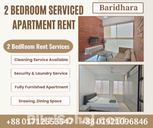 Renting 2-Bedroom Furnished Flat Rent Baridhara